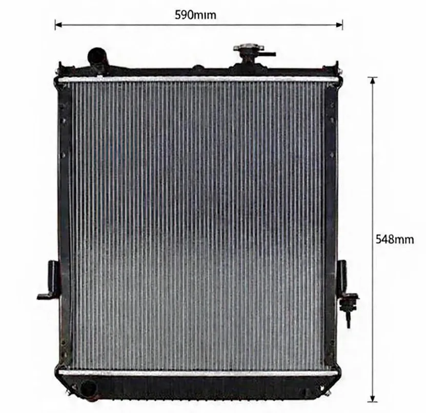 Radiator İsuzu NPR 71 4HE1